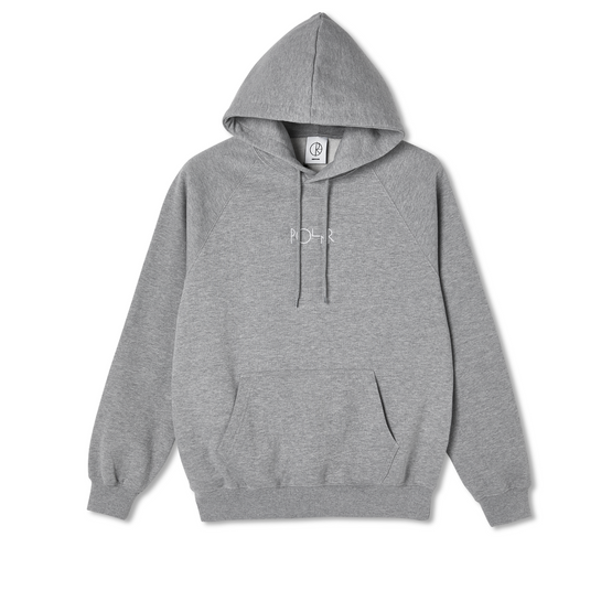 standard-Logo-Fleece-Kapuzenpullover Heather Grey