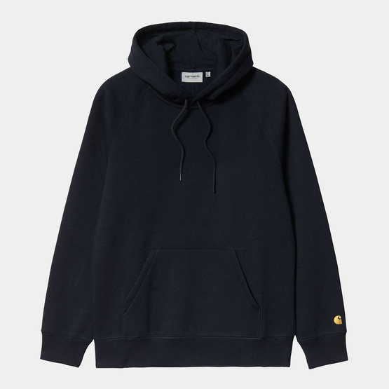 carhartt WIP Chase Sweatshirt mit Kapuze (Dunkelmarine/Gold)