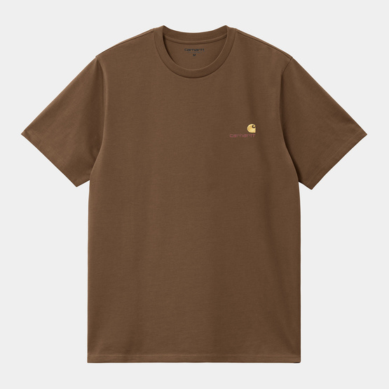 Carhartt WIP S/S American Script T (Lumber)