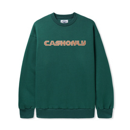 cash Only Hold It Down Sweatshirt mit Rundhalsausschnitt (Grün)