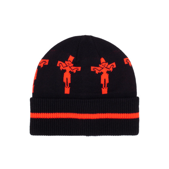 hockeymütze - Sweet Heart Beanie (Schwarz/Rot)