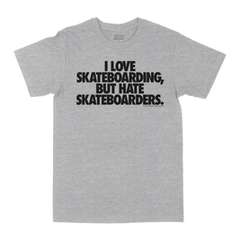 skate Mental Hate & Love Tee (Grau)