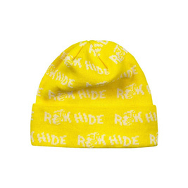 raw Hide Beanie Kleine Logo-Mütze (Gelb)