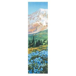 grizzly Griff ANTIQUE POSTCARD GRIPTAPE - BLUE FLOWERS