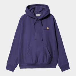 Carhartt WIP Hooded American Script Sweatshirt (Aura)