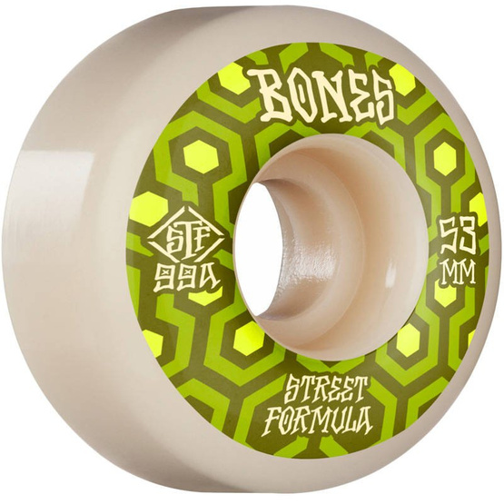 Bones STF Retros V1 Standard Laufräder 99a Weiß 53mm